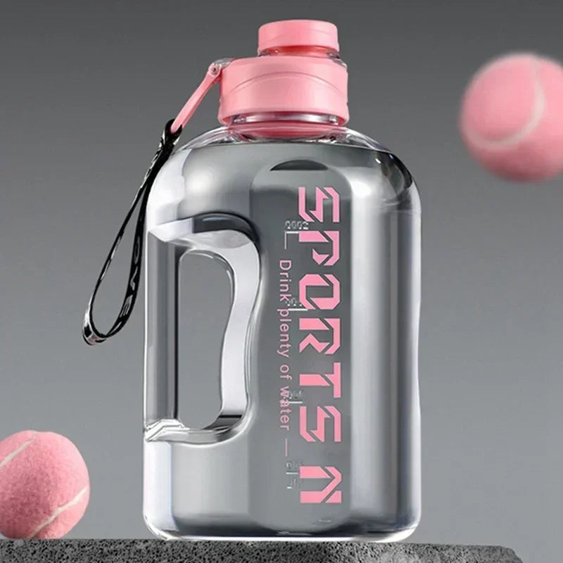 Portable Large Capacity Water Bottle For Fitness Camping And Gym