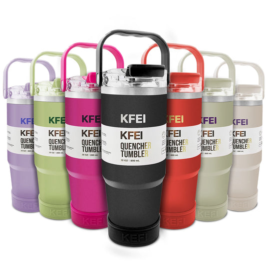 Double Wall Insulated Stainless Steel Tumbler With Lid And Straw