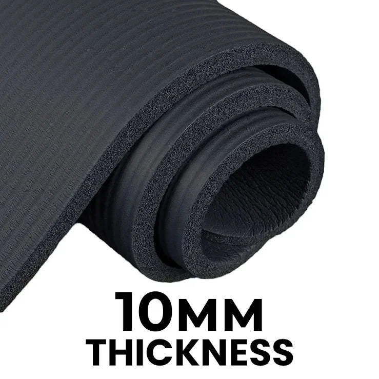 Non Slip Nbr Foam Exercise Yoga Mat With Portable Bag