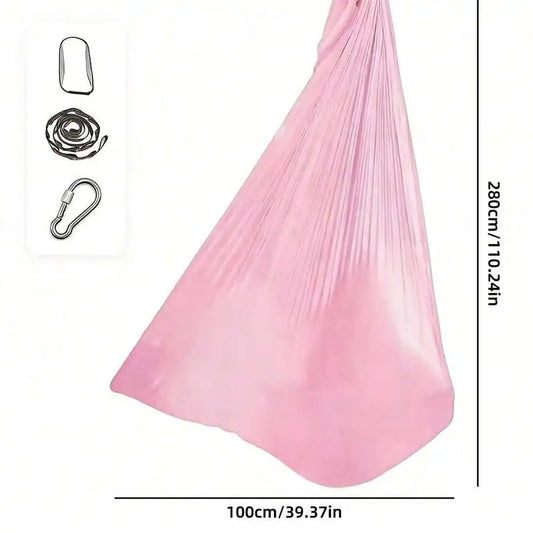 Elastic Aerial Yoga Hammock And Sensory Swing For Camping