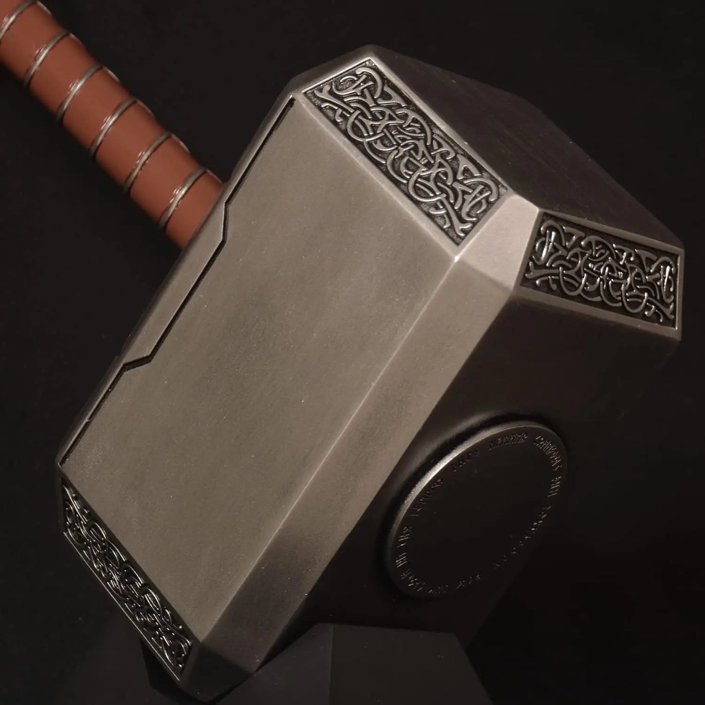 YTYIN Thor Hammer With Base Prop For Cosplay Battle Movie