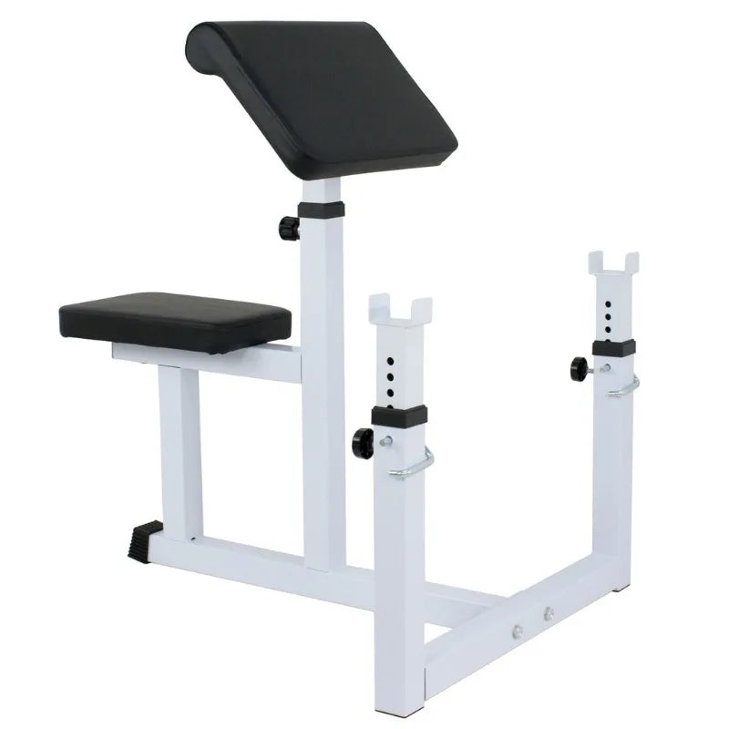 Commercial Seated Preacher Curl Bench For Dumbbell Biceps Training