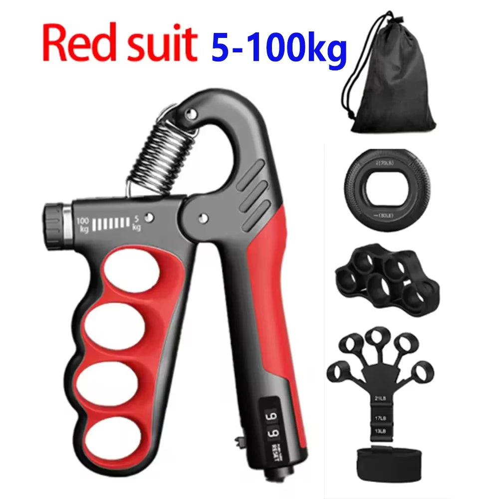 Adjustable 5-100Kg Heavy Gripper Hand Exerciser For Strength Training