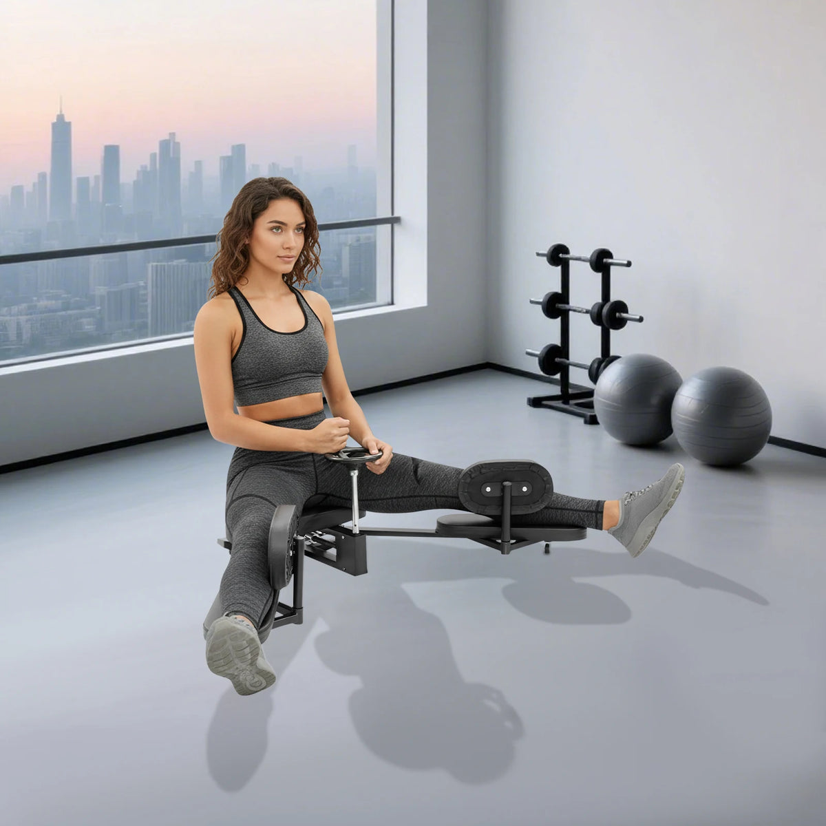 Adjustable Leg Stretching Trainer for Flexibility and Split Training