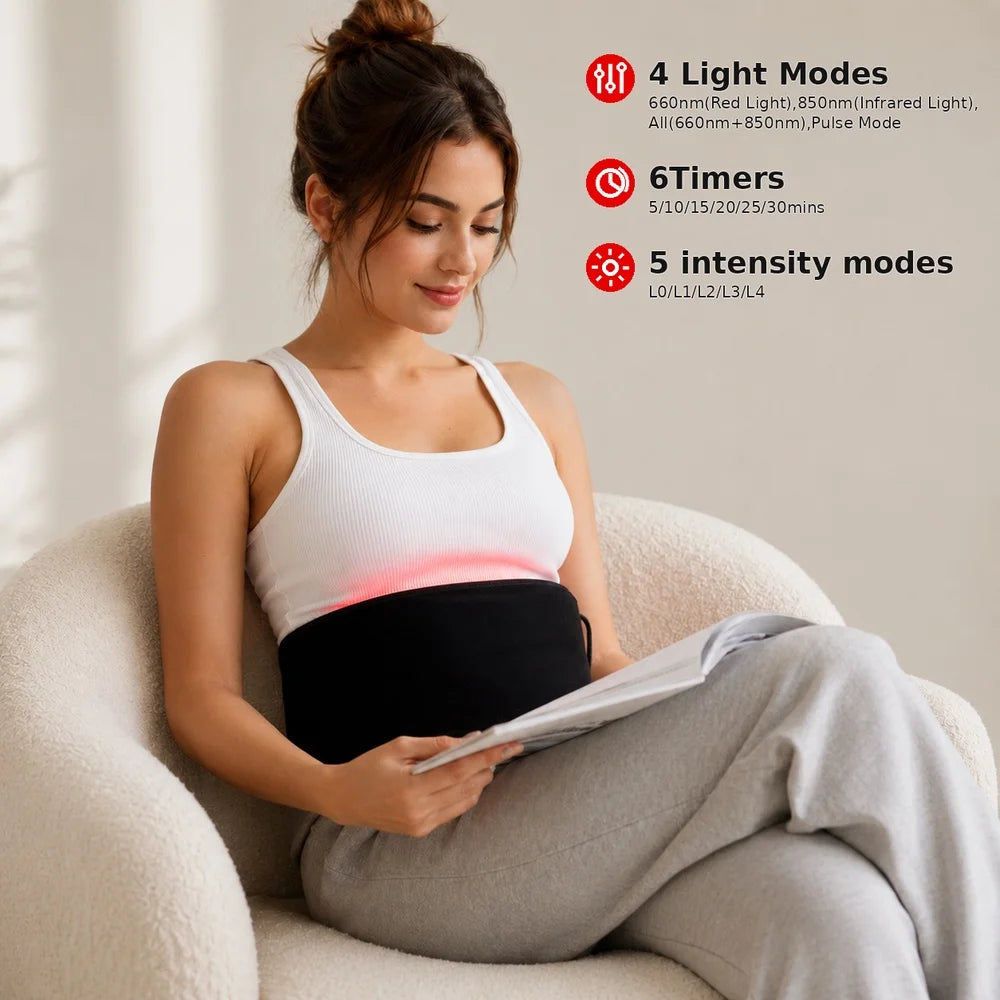 660Nm 850Nm Near Infrared Light Therapy Belt For Body