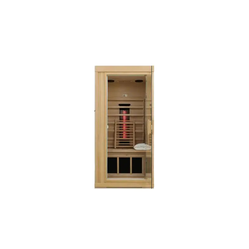 Compact Hemlock Sauna For Relaxation And Wellness At Home
