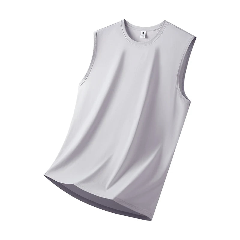 Unisex Quick Dry Ice Silk T Shirt Polyester Breathable Sports Top