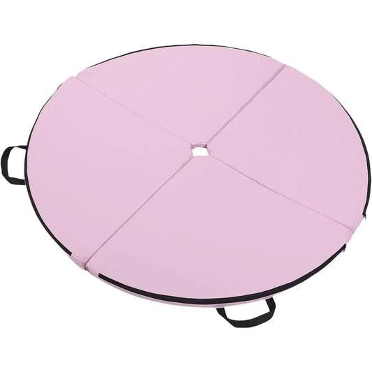 Portable Circular Dance Pole Crash Mat For Exercise And Yoga Safety