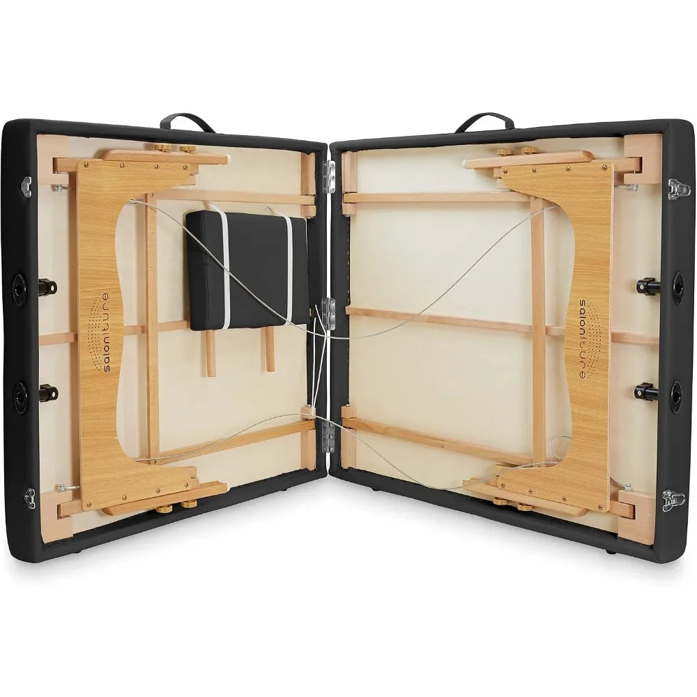 Portable Wood Frame Physical Therapy Massage Table Platform