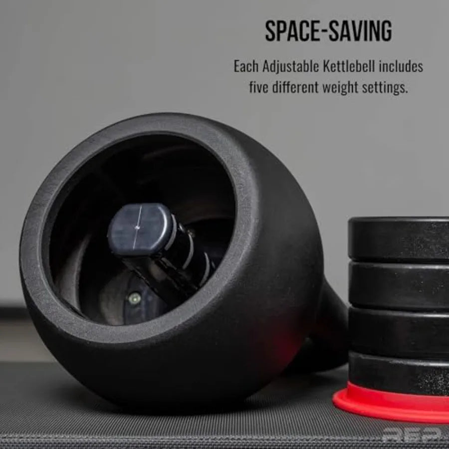 Fitness Steel Kettlebell With Ergonomic Handle For Home Gym Training