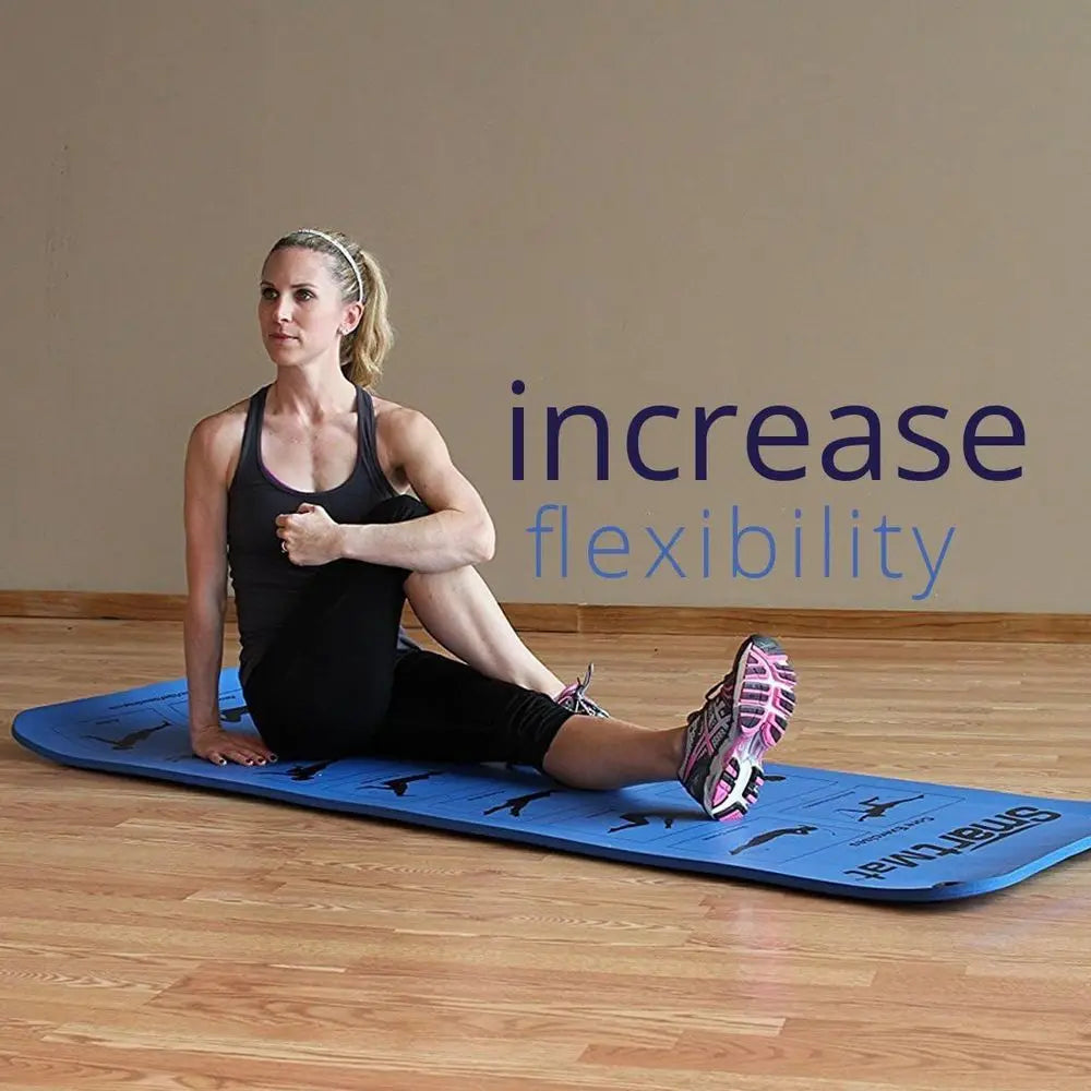 Iron Company Self Guided Stretching Mat For Yoga And Pilates