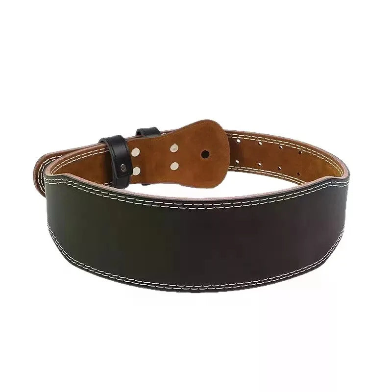 Adjustable PU Leather Weightlifting Belt With Lumbar Support