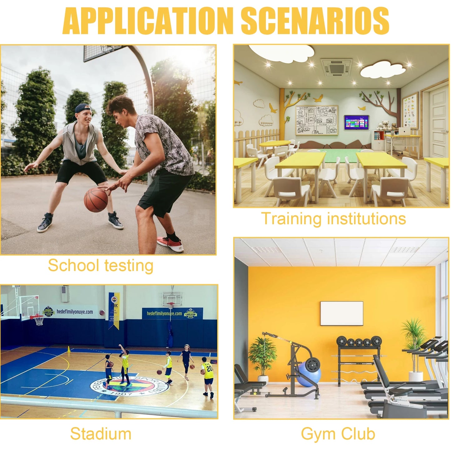 Vertical Jump Trainer Wall Mounted Training Aid For Sports Performance