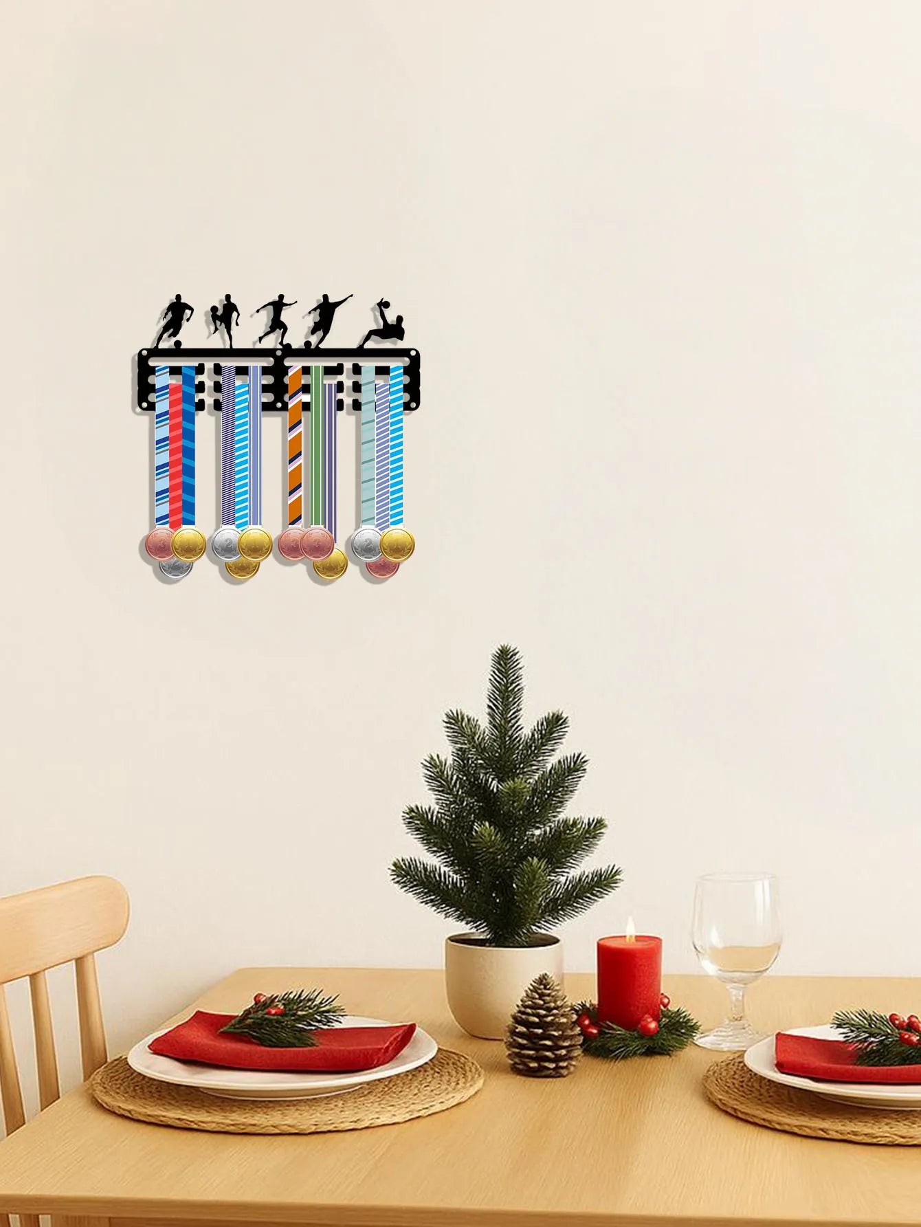 Medal Hanger For Sports Medals And Football Ribbons