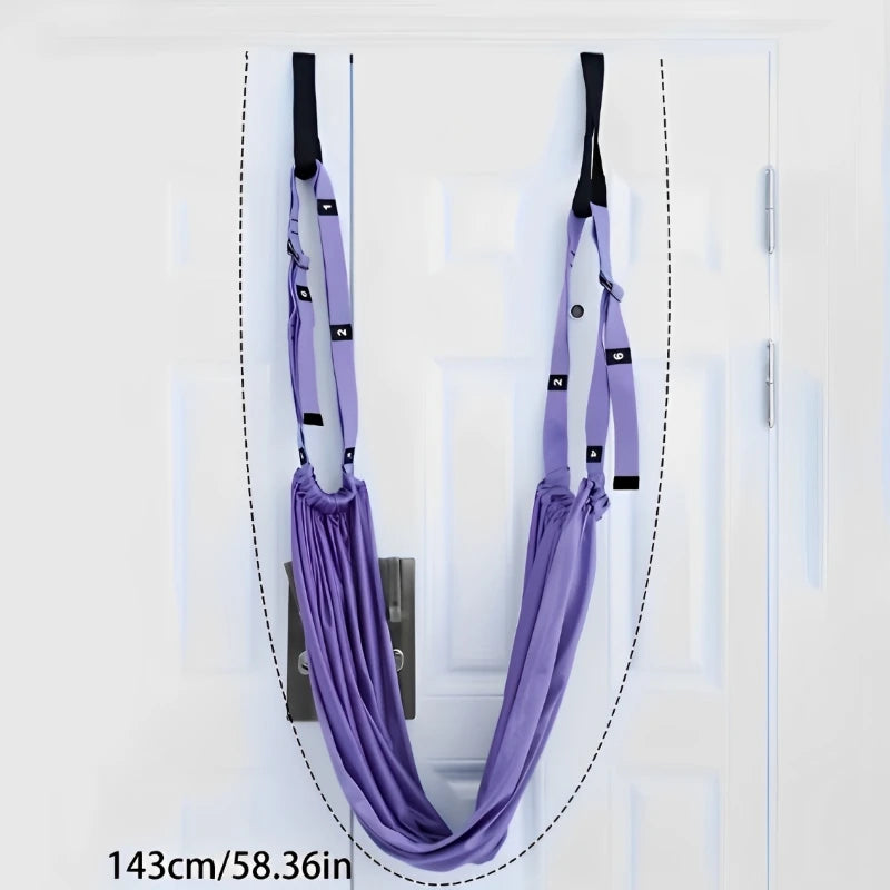 Adjustable Aerial Yoga Strap and Hammock for Leg Splits