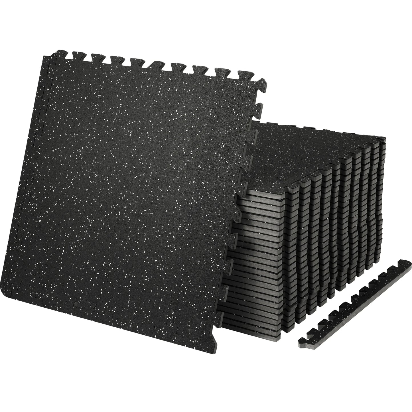SucceBuy Interlocking Gym Floor Mats EVA Foam Rubber Waterproof