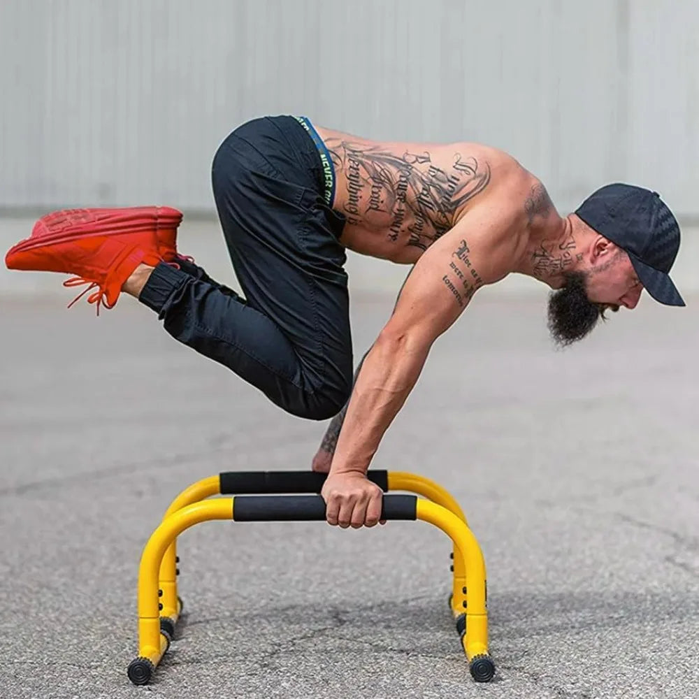 Lebert Fitness Parallette Bars By YTYIN Heavy Duty Bodyweight Training