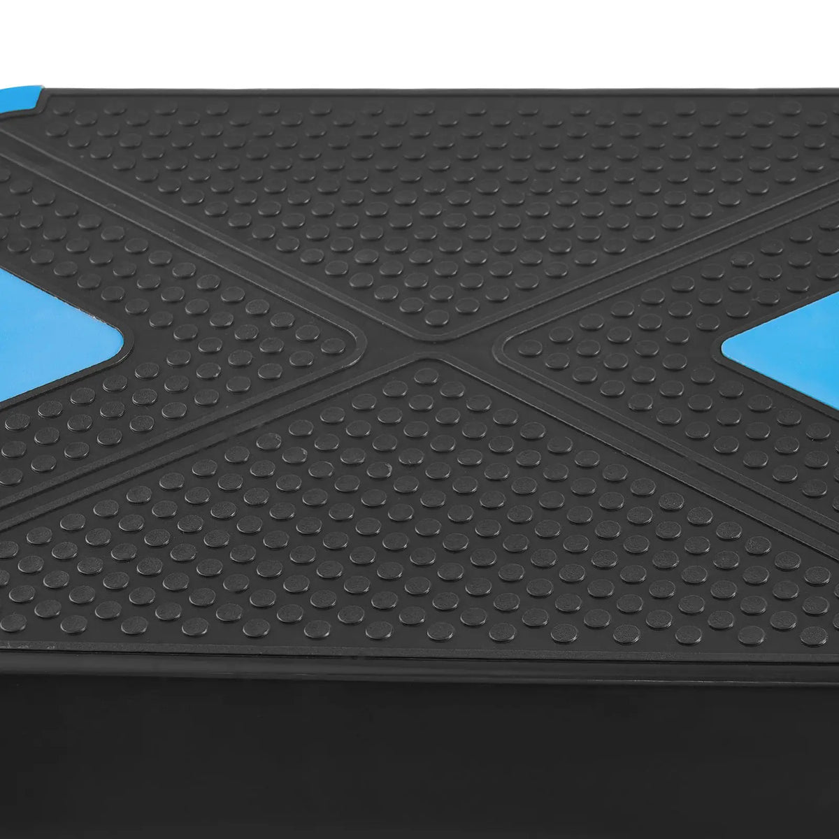 New Aerobic Exercise Step Platform, 28-Inch Workout Aerobic Stepper, Height Adjustable Fitness Training Step Deck Trainer with 4
