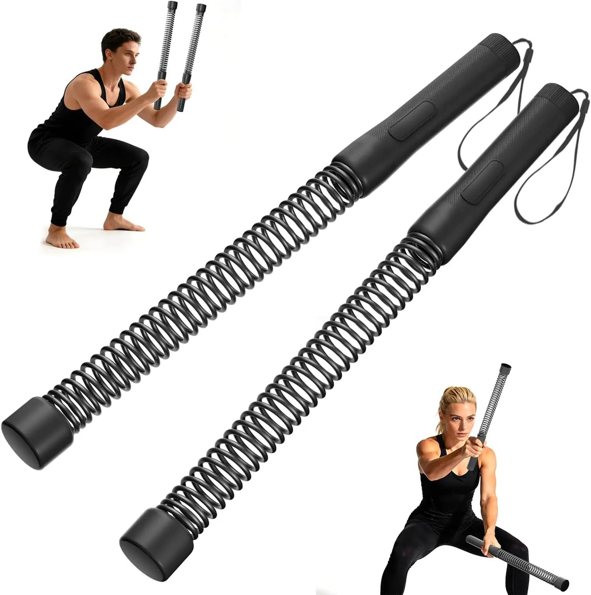 Portable Weighted Cordless Battle Ropes For Home Gym Fitness