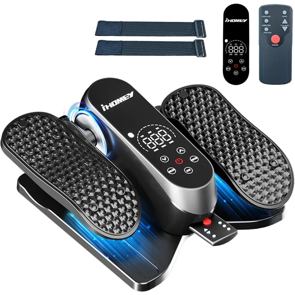YTYIN Under Desk Elliptical Machine With Monitor And Remote