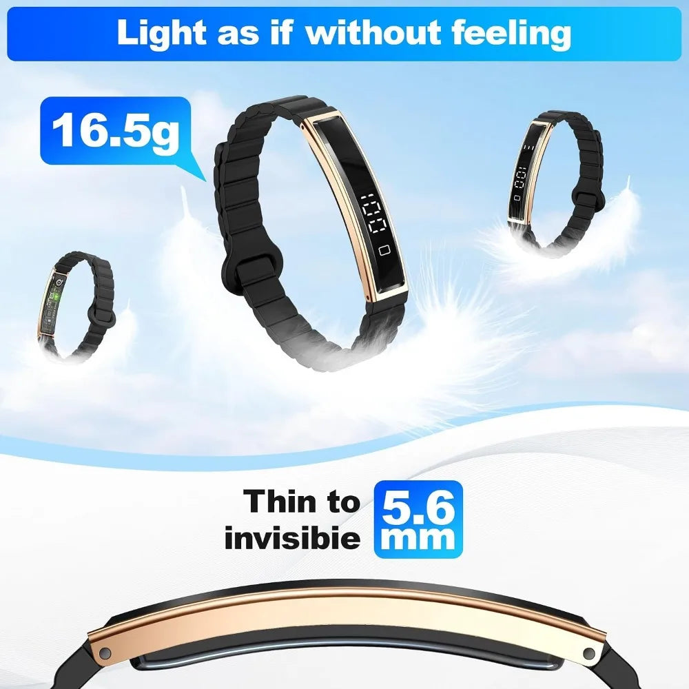 Wearable Fitness Tracker With Sleep And Heart Rate Monitor HRV