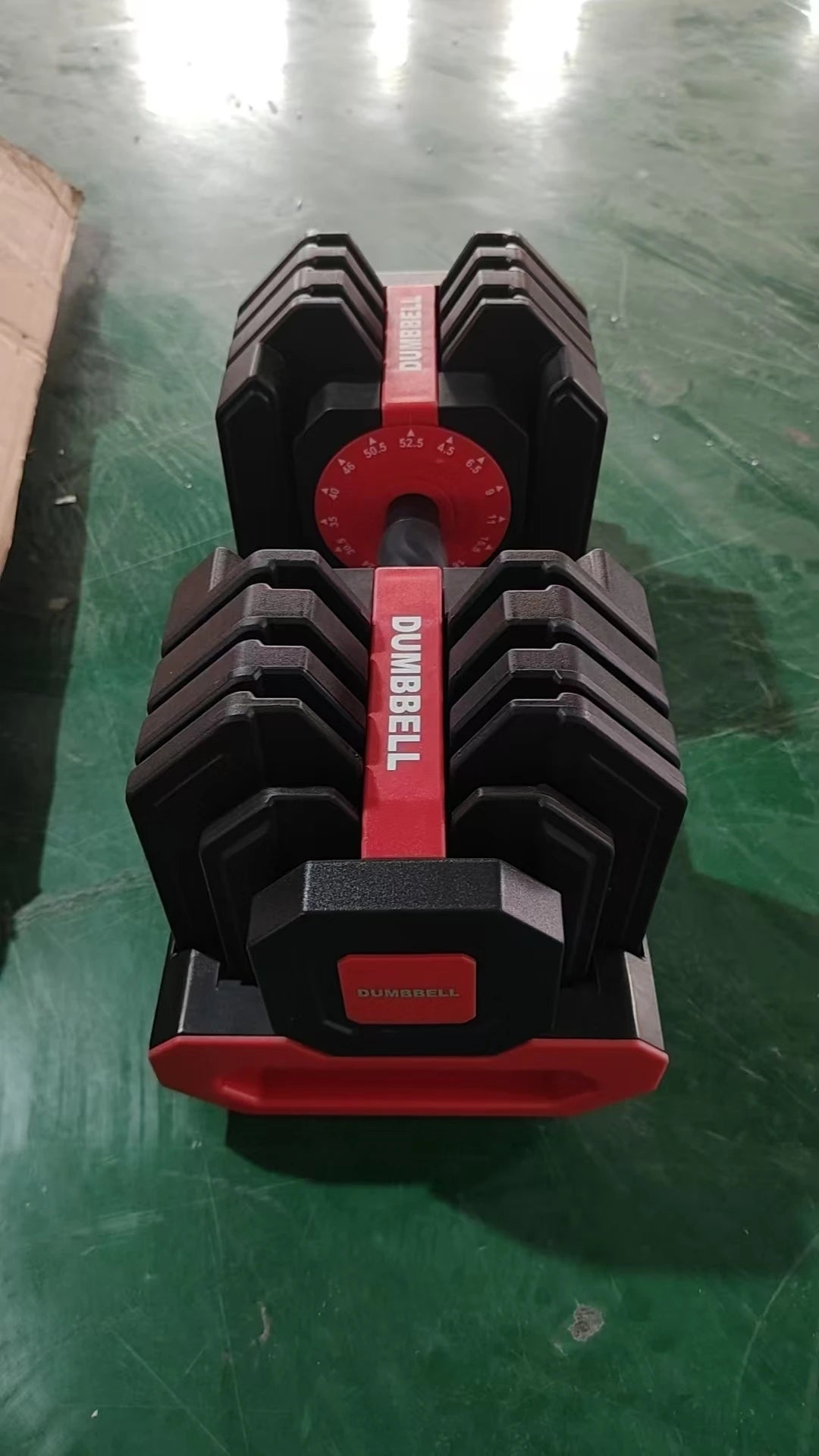 Auto Locking Adjustable Dumbbell For Full Body Workouts