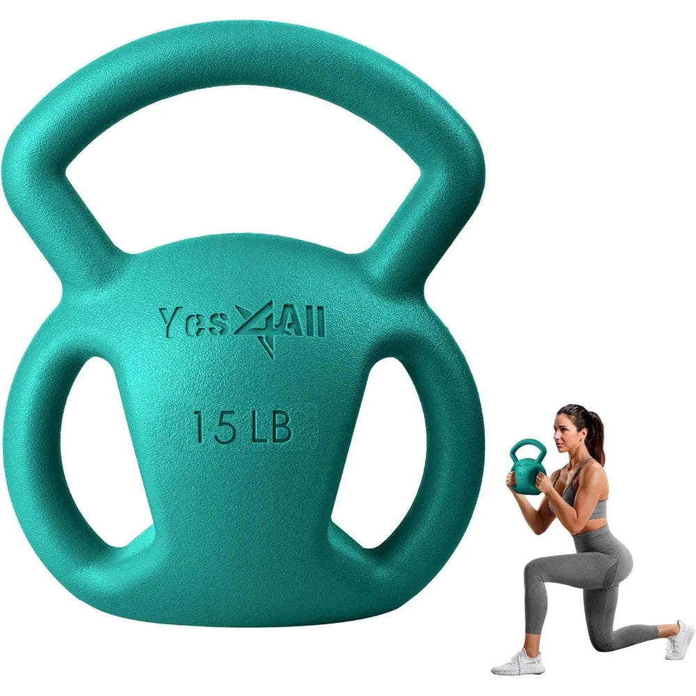 Yes4All Kettlebell For Strength Training With Wide Grip Handle Home Gym