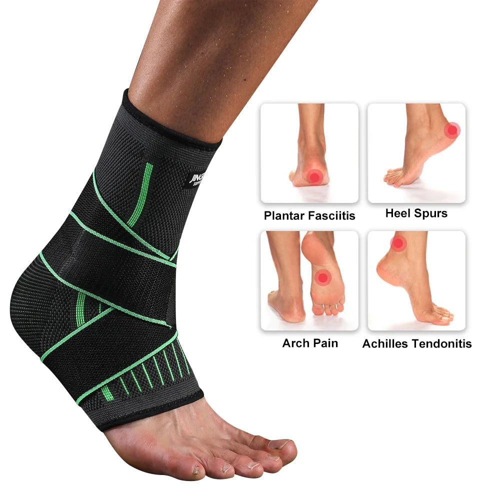 Stawin Ankle Brace Compression Sleeve Support For Sprains And Injury