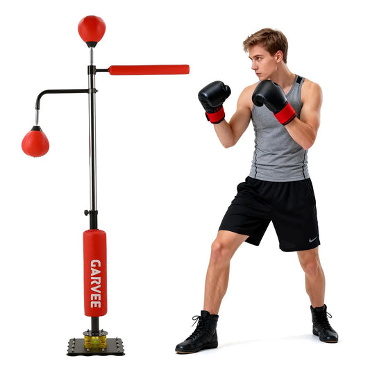 Free Standing Punching Bag With Stand And Two Speed Balls
