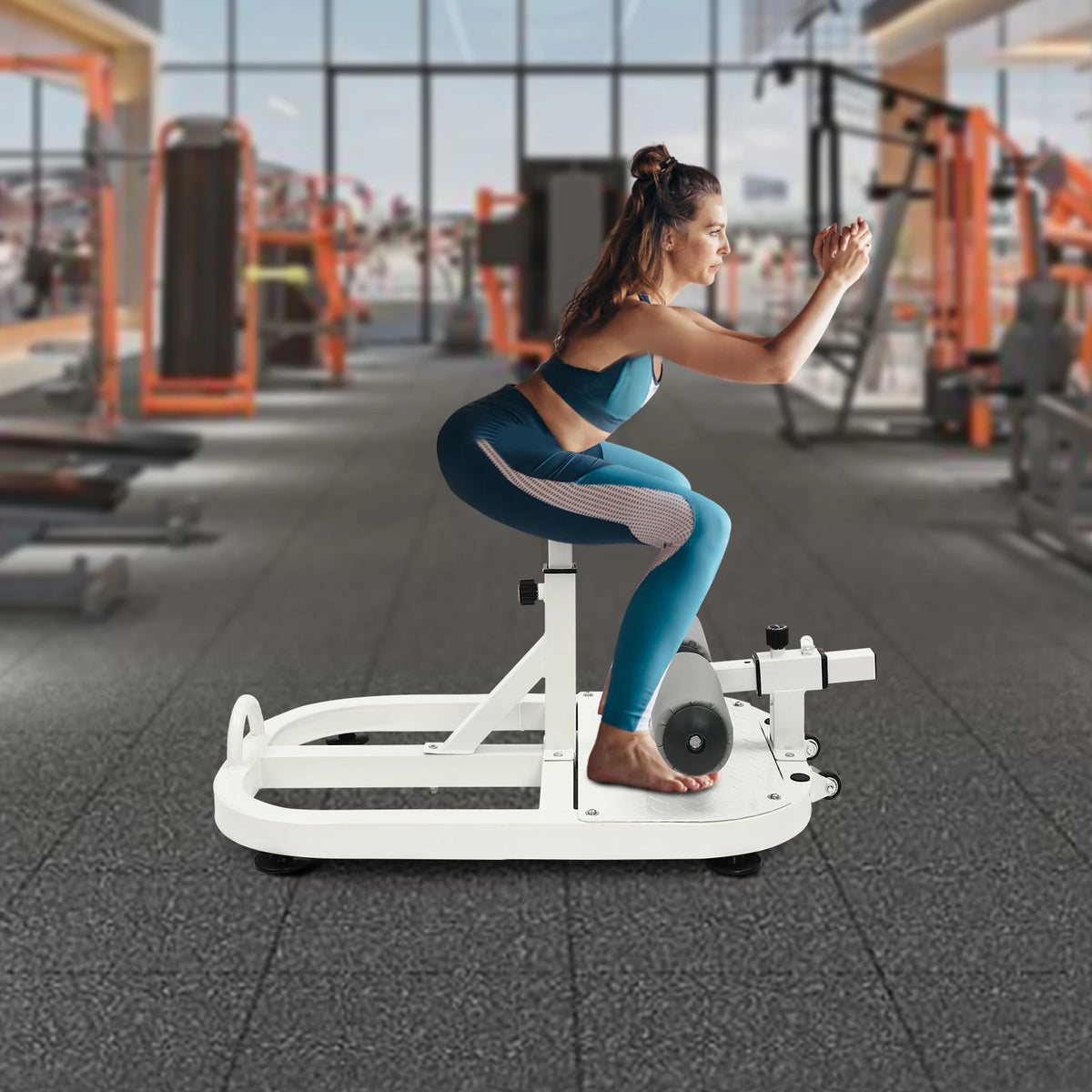 Multi Function Deep Squat Bench For Home Gym Leg Exercises