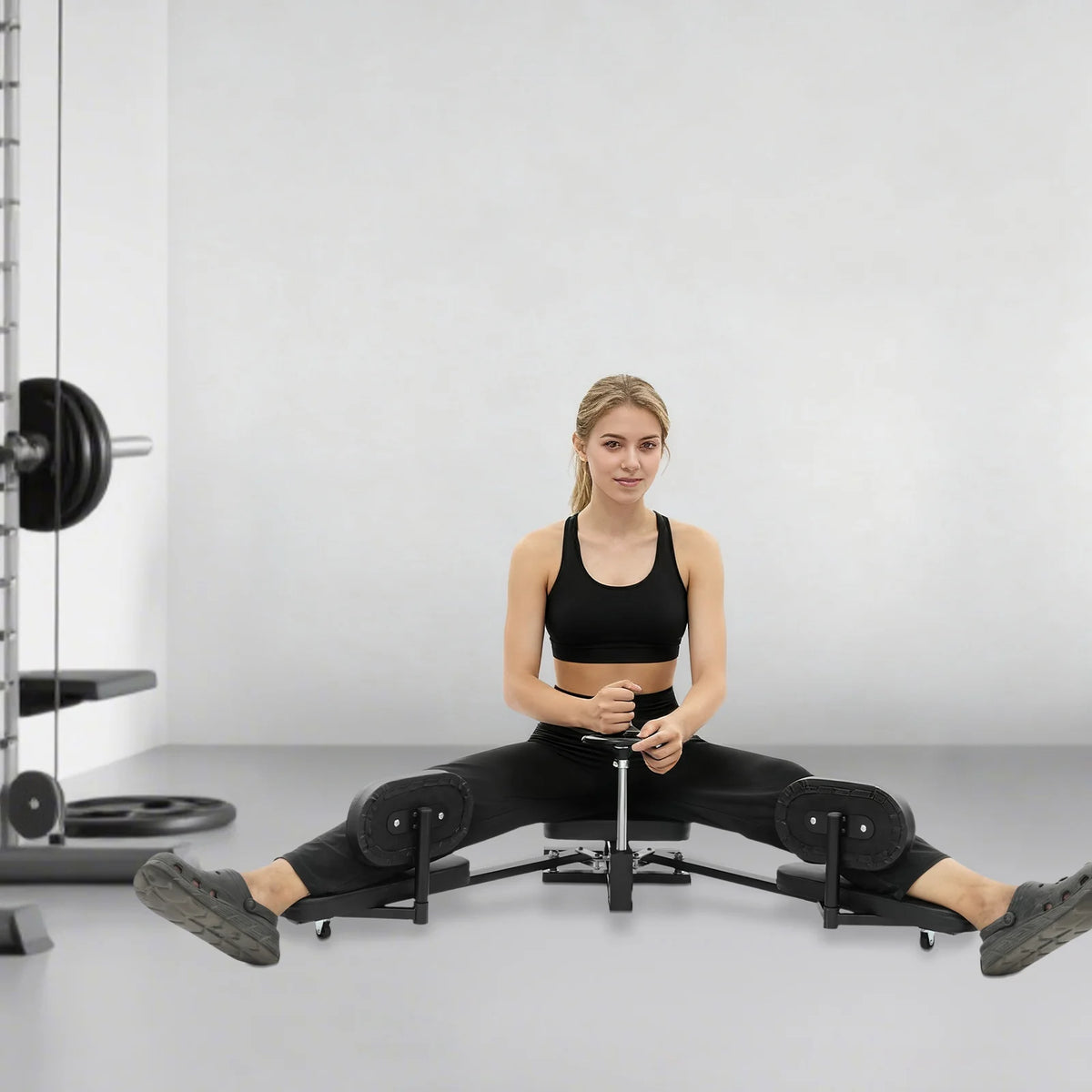 Adjustable Leg Stretching Trainer for Flexibility and Split Training