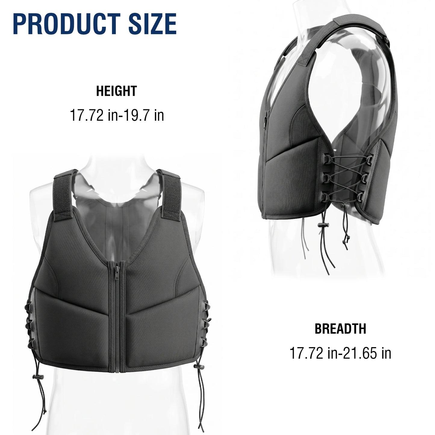 10LBS Adjustable Weighted Vest For Women Breathable Running Vest