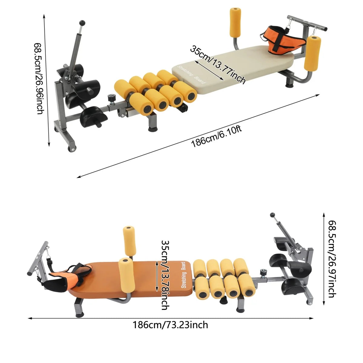 Electric Stretching Bench For Back And Body Muscle Relief