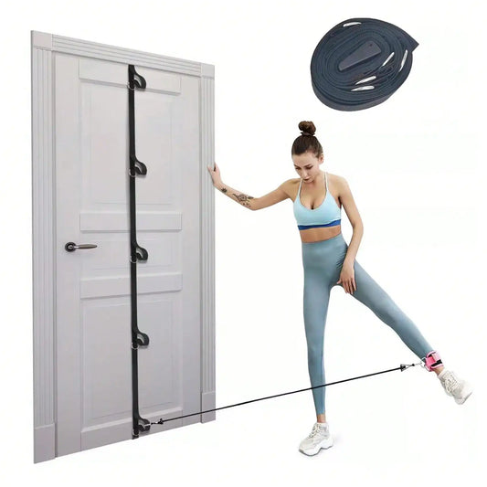 Door Resistance Band No Drilling Required Home Gym Fitness Accessory