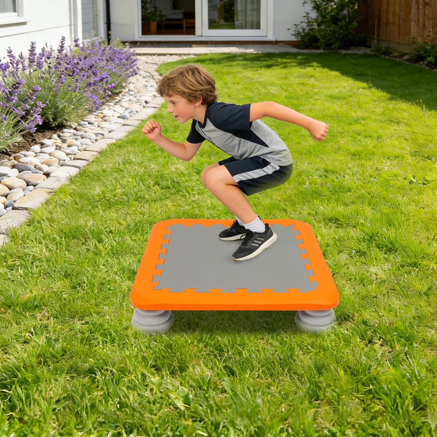 70Kg Load Anti Slip Sensory Jumping Pad For Kids Indoor Outdoor Gym