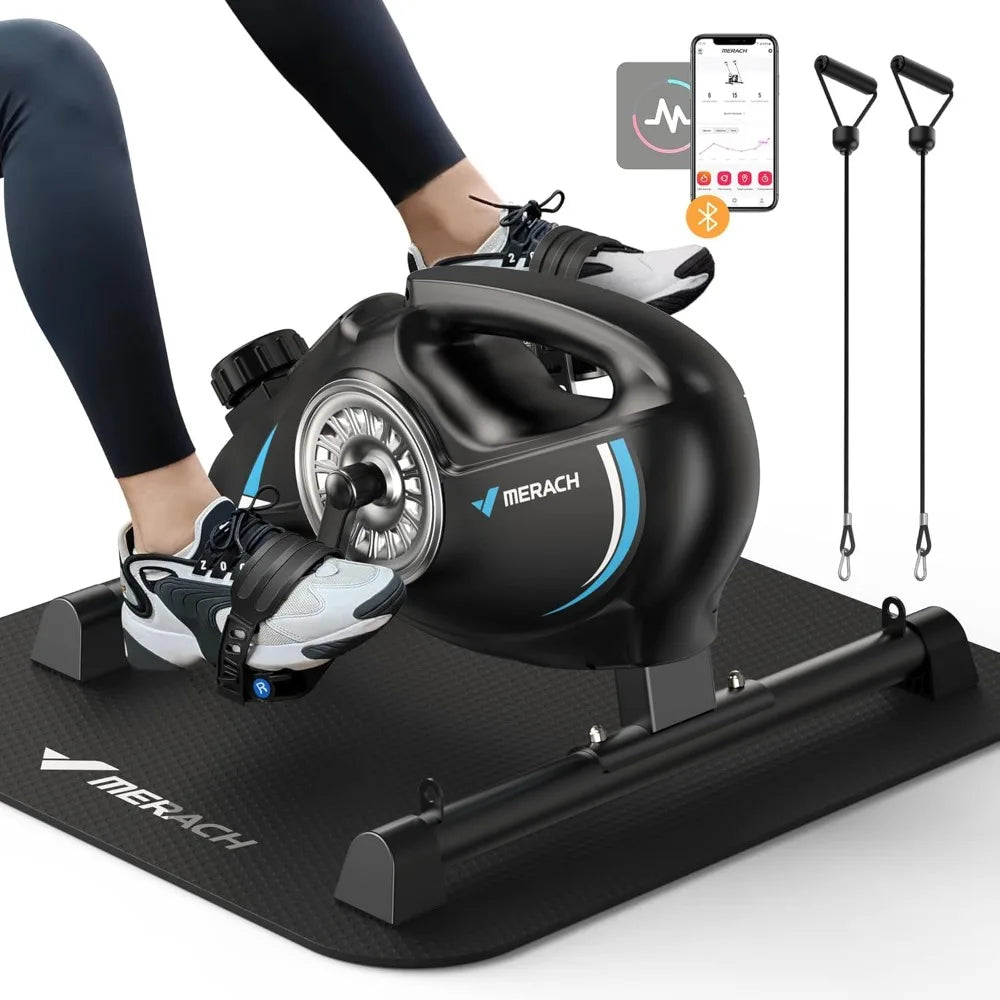 YTYIN Under Desk Bike Pedal Exerciser With Quiet Magnetic Resistance