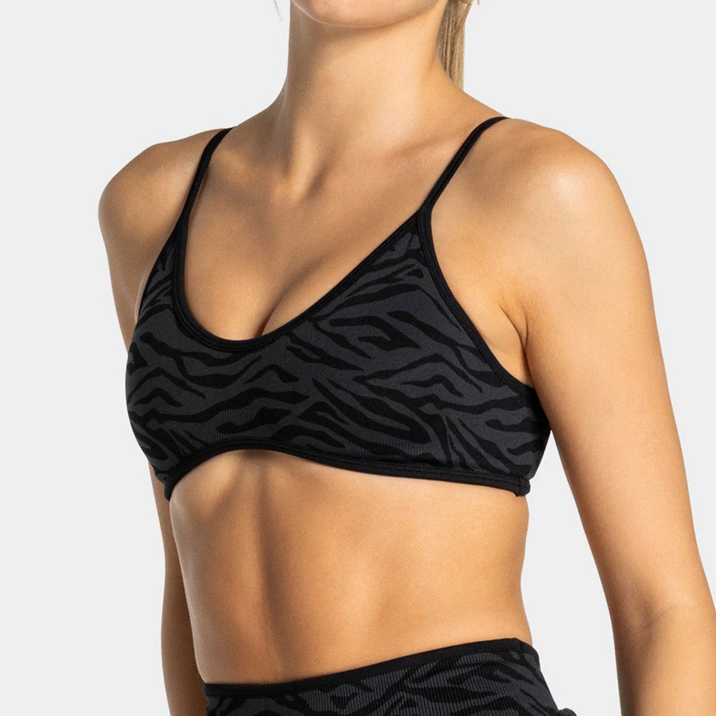 Everwanted Leopard Print Yoga Set Racerback Sports Bra High Waisted Leggings