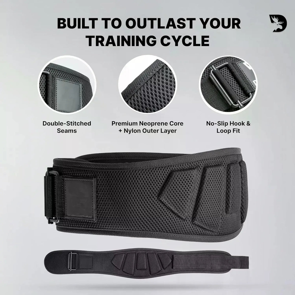 Adjustable Weightlifting Belt for Squats Deadlifts and Gym Workouts