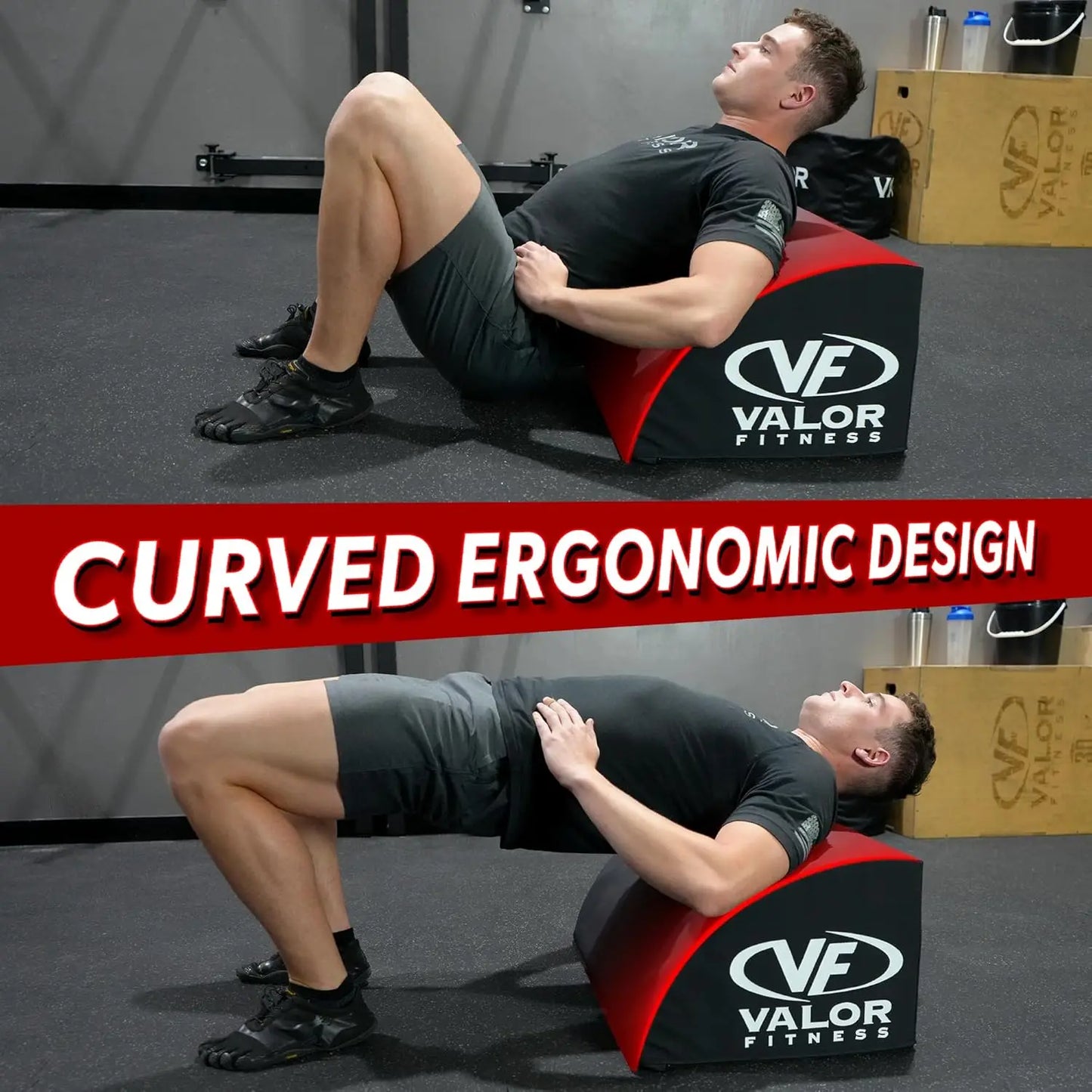 YTYIN Hip Thrust Pad For Home Gym Glute Training Platform