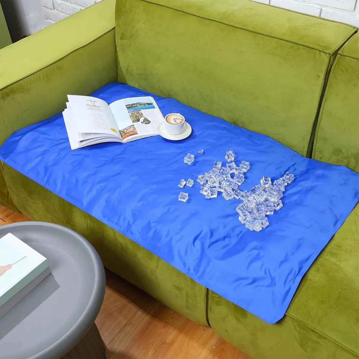 XIUWO Cooling Gel Bed Mat For Hot Sleepers Pain Relief