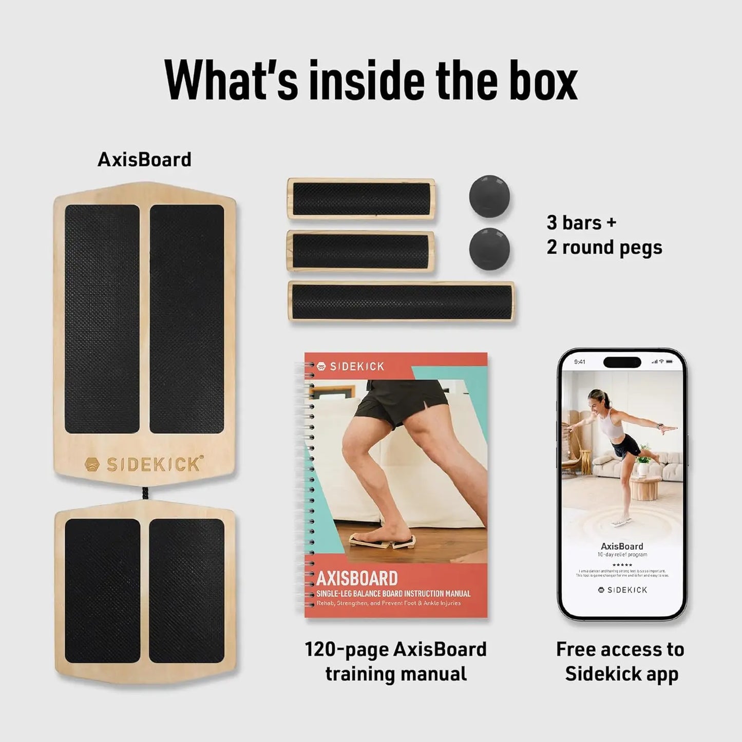 YTYIN AxisBoard Rehab And Training System Balance Board For Ankle