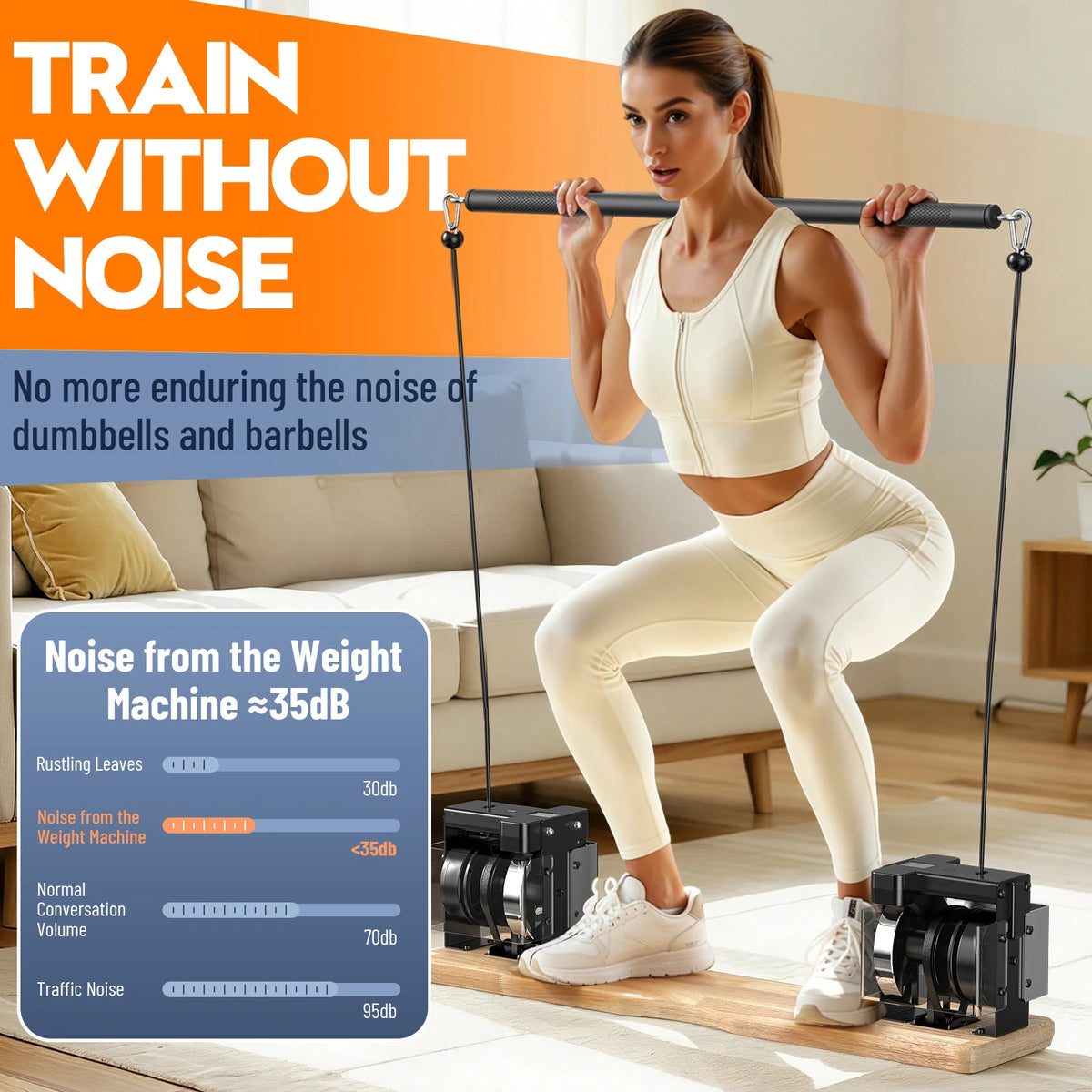 Portable All In One Home Gym Full Body Strength Trainer