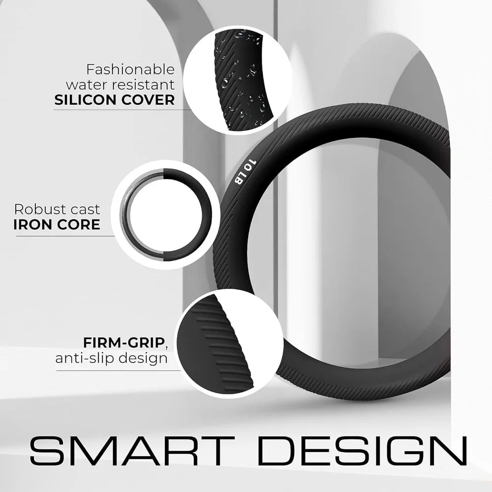 Yes4All Power Ring Weighted Circle For Home Fitness And Exercise