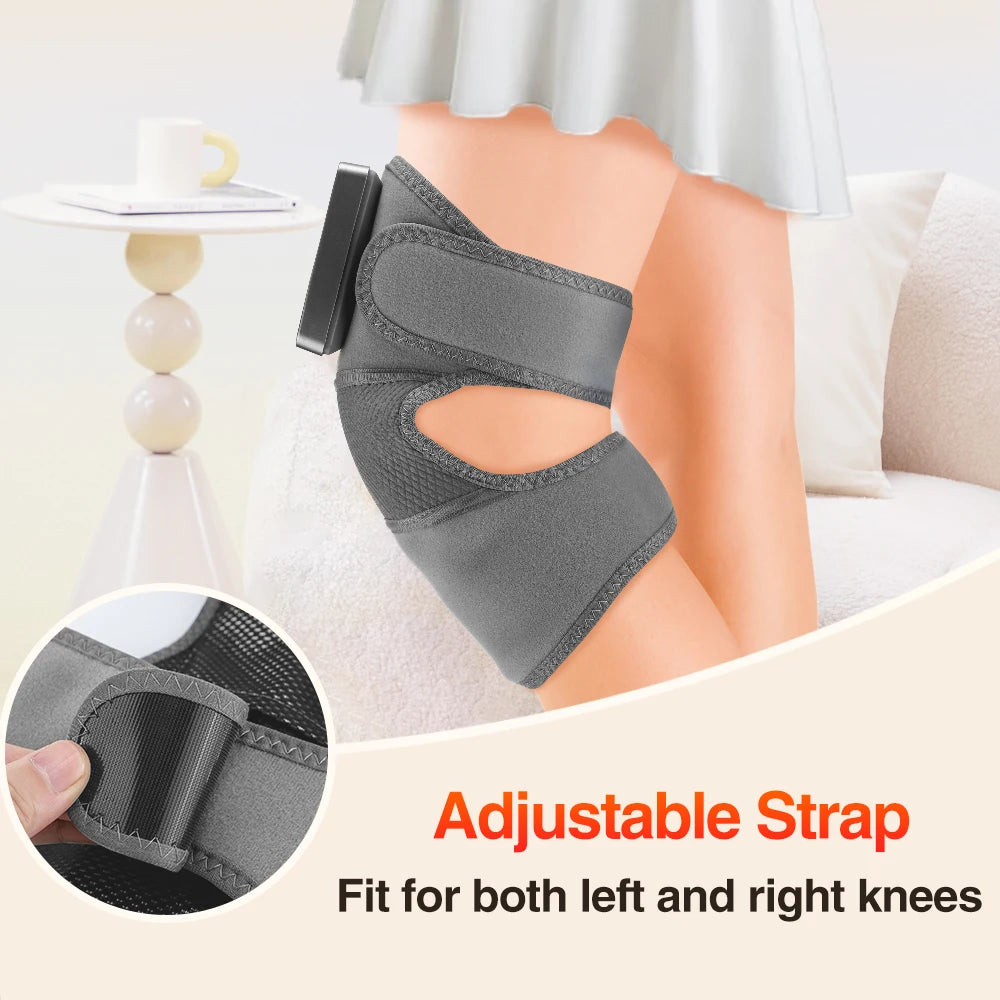 Hailicare Electric Knee Massager With Five Heating Levels And Vibration