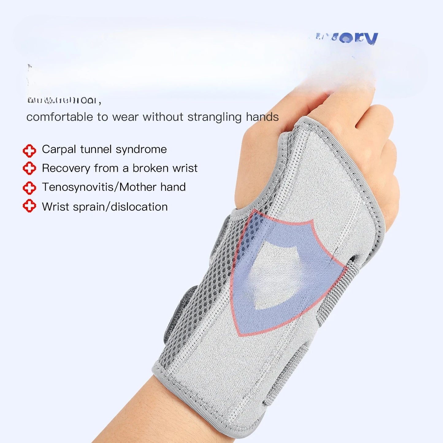 Wrist Brace For Carpal Tunnel With Splints Pain Relief
