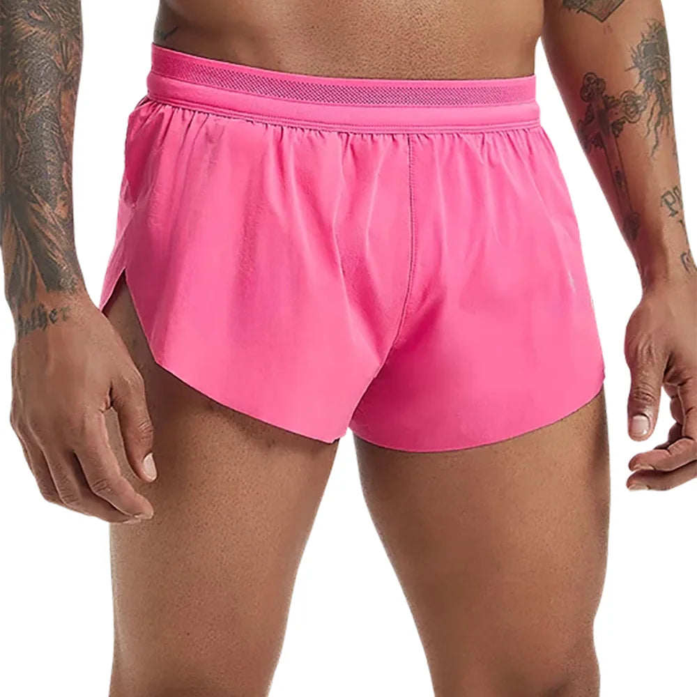 Men Quick Dry Running Shorts For Jogging Training And Marathon