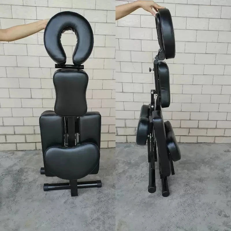 Multi-Functional Foldable Tattoo Chair - Adjustable Massage Acupuncture Chair for Spa & Beauty Salon