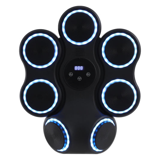 Interactive Boxing Trainer Wall Mounted Target With Lighting