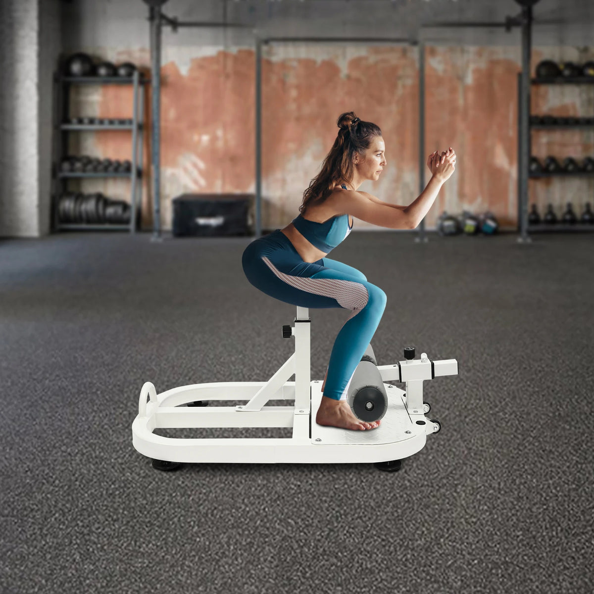 Multi Function Deep Squat Bench For Home Gym Leg Exercises