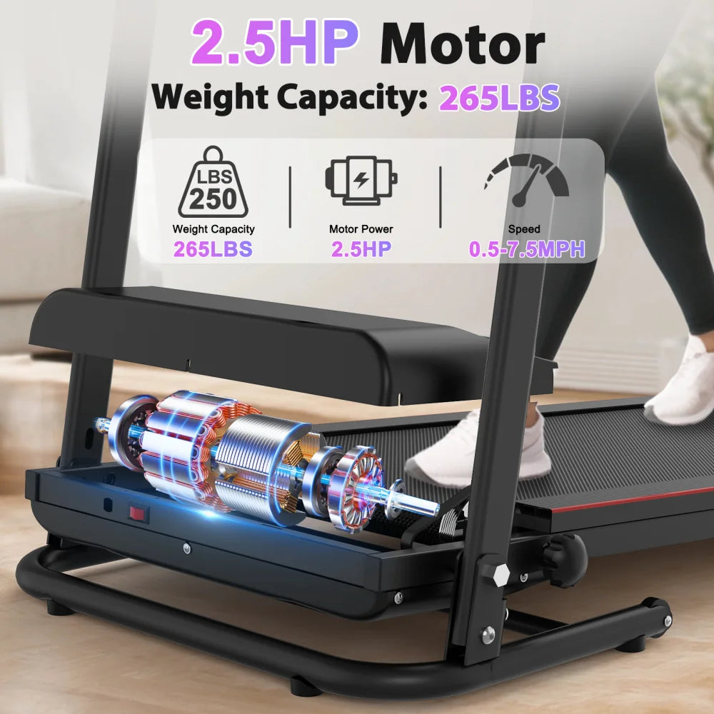 Home Treadmill 12 KMH Cardio Training For Indoor Use
